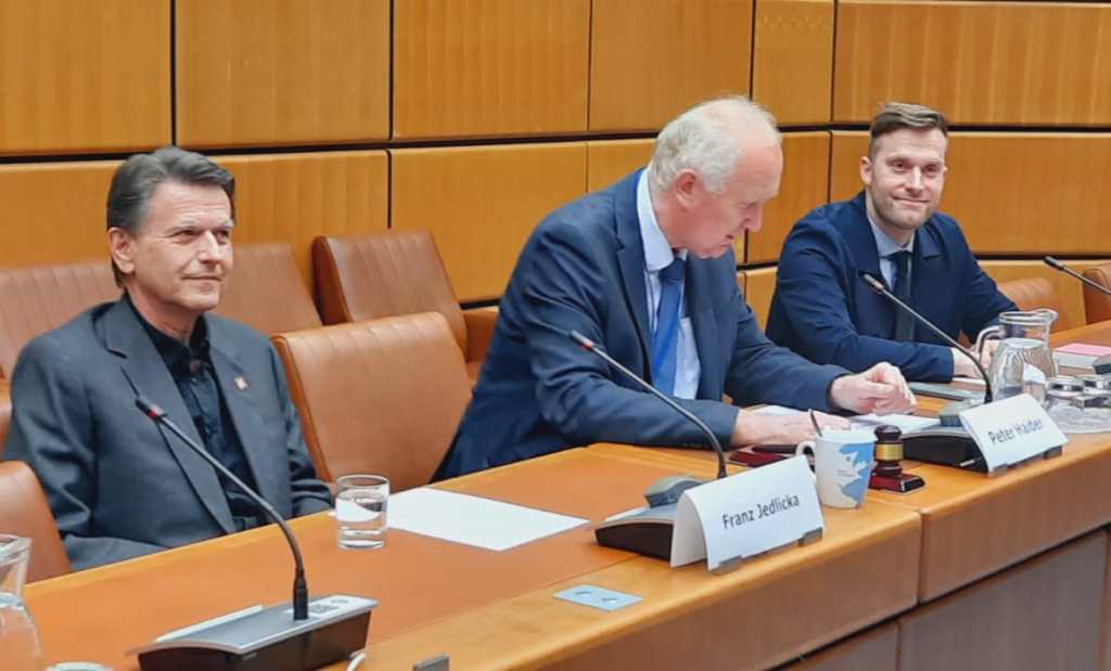 Im Rahmen der NGO Committee on Peace, organisiert von Peter Haider. 