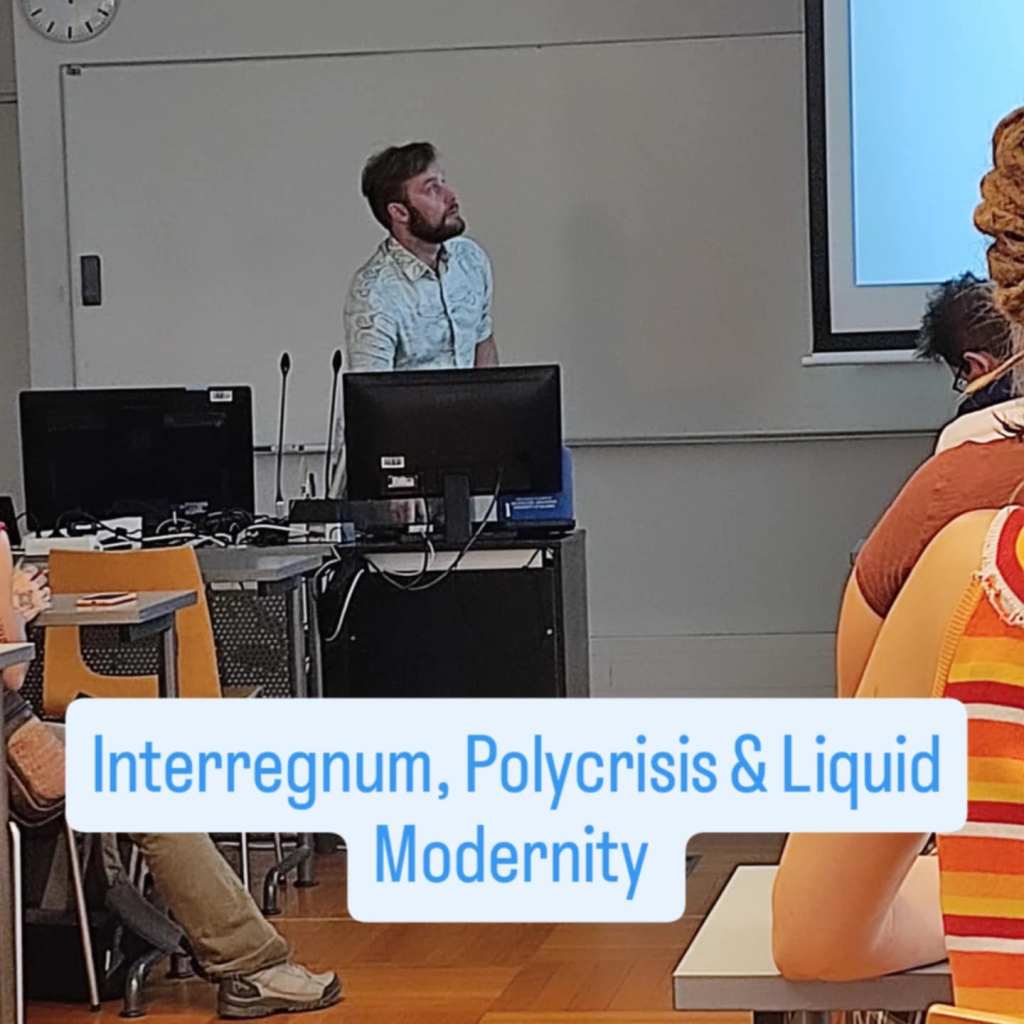 Josef Mühlbauer presenting at the Conference in Helsinki, Finnland. (c): Josef Mühlbauer 1.8.2025.